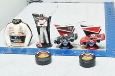 Lot of (7) Dale Earnhardt Jr. #8 Sr. #3 Nascar Red Car Christmas Tree Ornaments