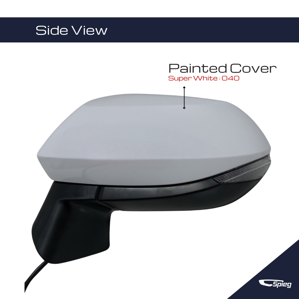 Consoleil イシコリドメ（フロストミラー）Bグレード Driver Side Mirror for 2020-2024 TOYOTA COROLLA with BSM Signal