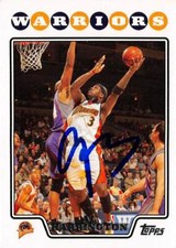 Al Harrington autographed Basketball Card (Golden State Warriors) 2008 Topps #98