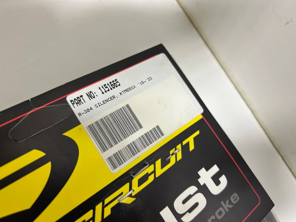 Silenciador corto KTM 65 SX Pro Circuit 1151665 R-304 2016-2023 Foto 2 de 2