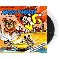 Mighty Mouse Aladdin's Lamp 200ft Super 8 Cine Film Terrytoon Cartoon
