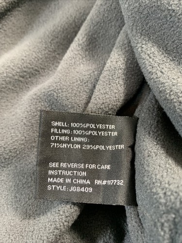 Gerry Coat Black & Gray Insulated Multi Pocket Zipper Winter Jacket Men's US Med - Picture 9 of 12