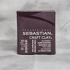 SEBASTIAN Craft Clay Remoldable Matte Texturizer 1.7oz NEW IN BOX