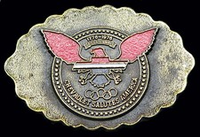 Chevrolet Salutes America Bicentennial Vintage Belt Buckle