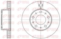 Remsa 2X Bremsscheibe Vorne Ø280 Mm BelüFtet FüR Fiat Ducato Kasten 250_ 290_