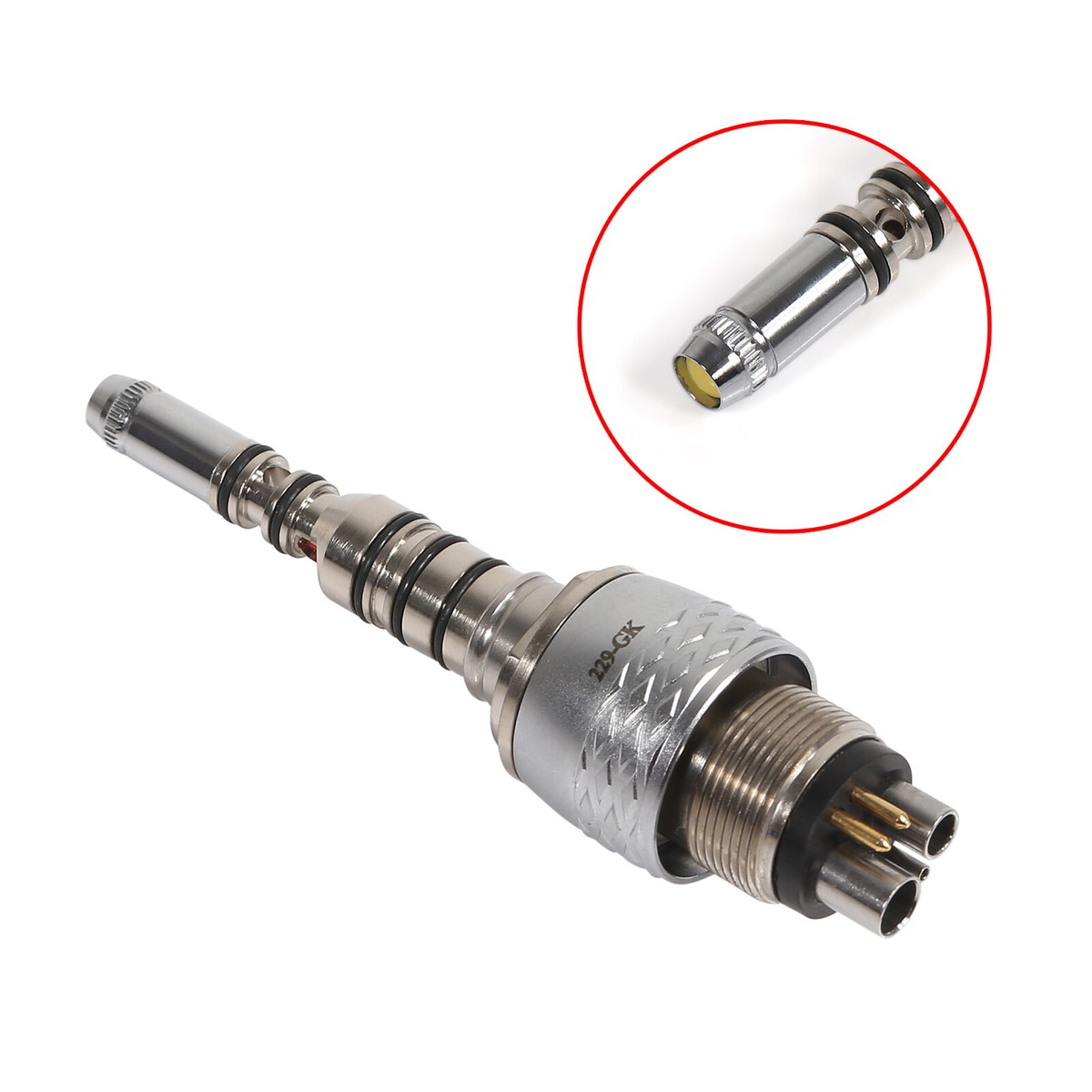 Coxo Dental Fiber Optic LED High Speed Handpiece Fit NSK/Sirona/KV