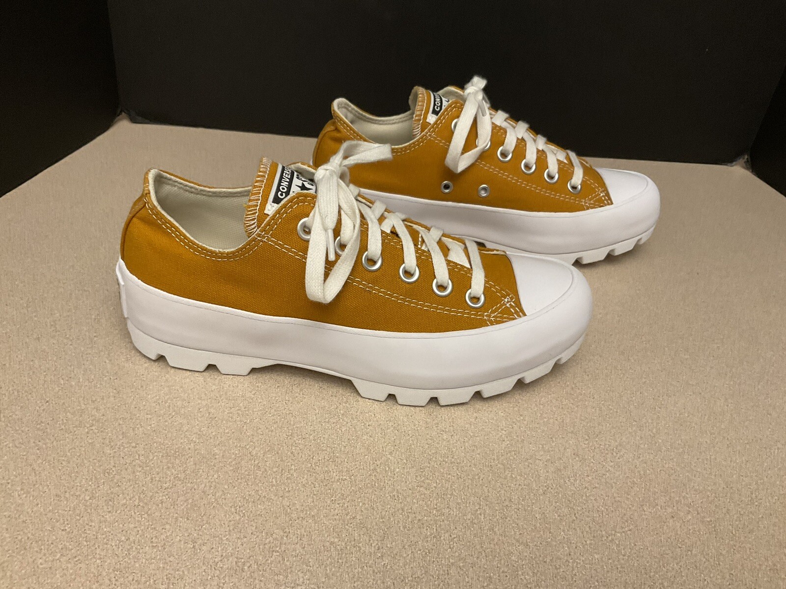 Converse Womens Chuck Taylor Lugged Low Black Shoes - Converse