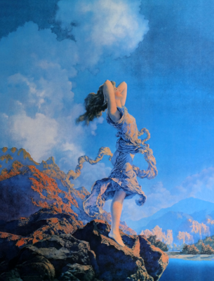 絵画 ECSTACY Lady on Cliffs 