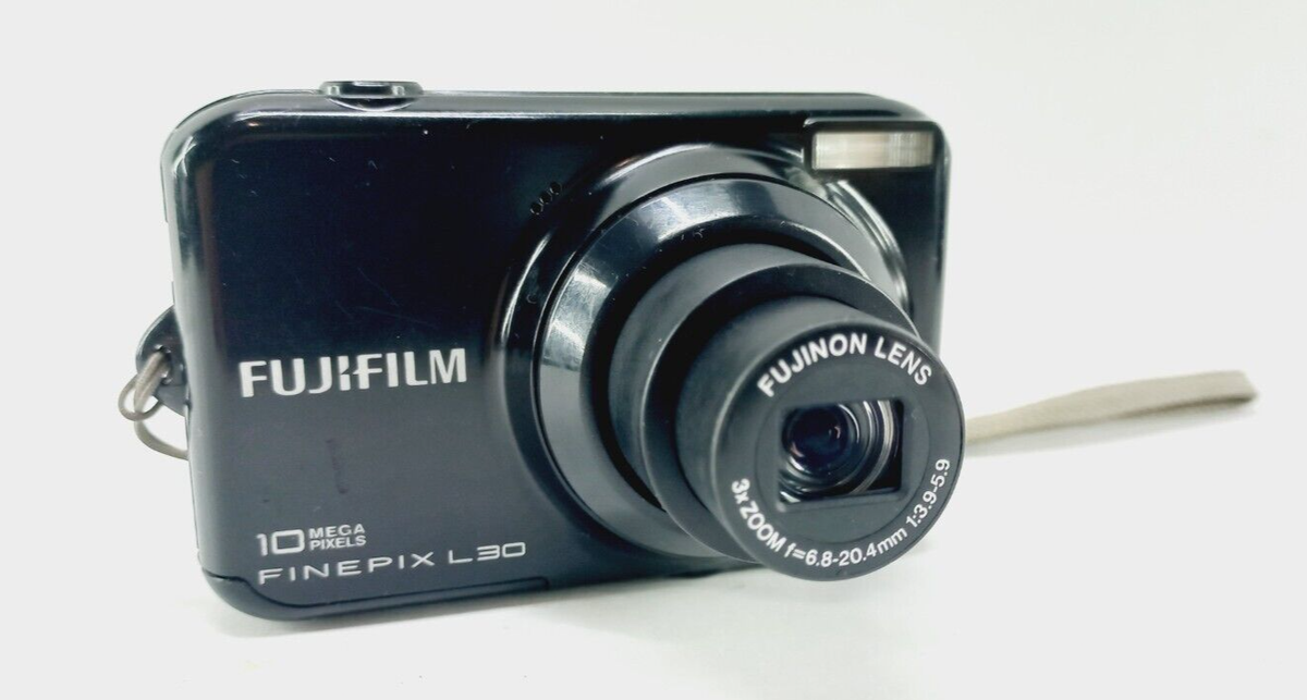Fujifilm Finepix L30 10MP Digital Camera - Black Working Condition