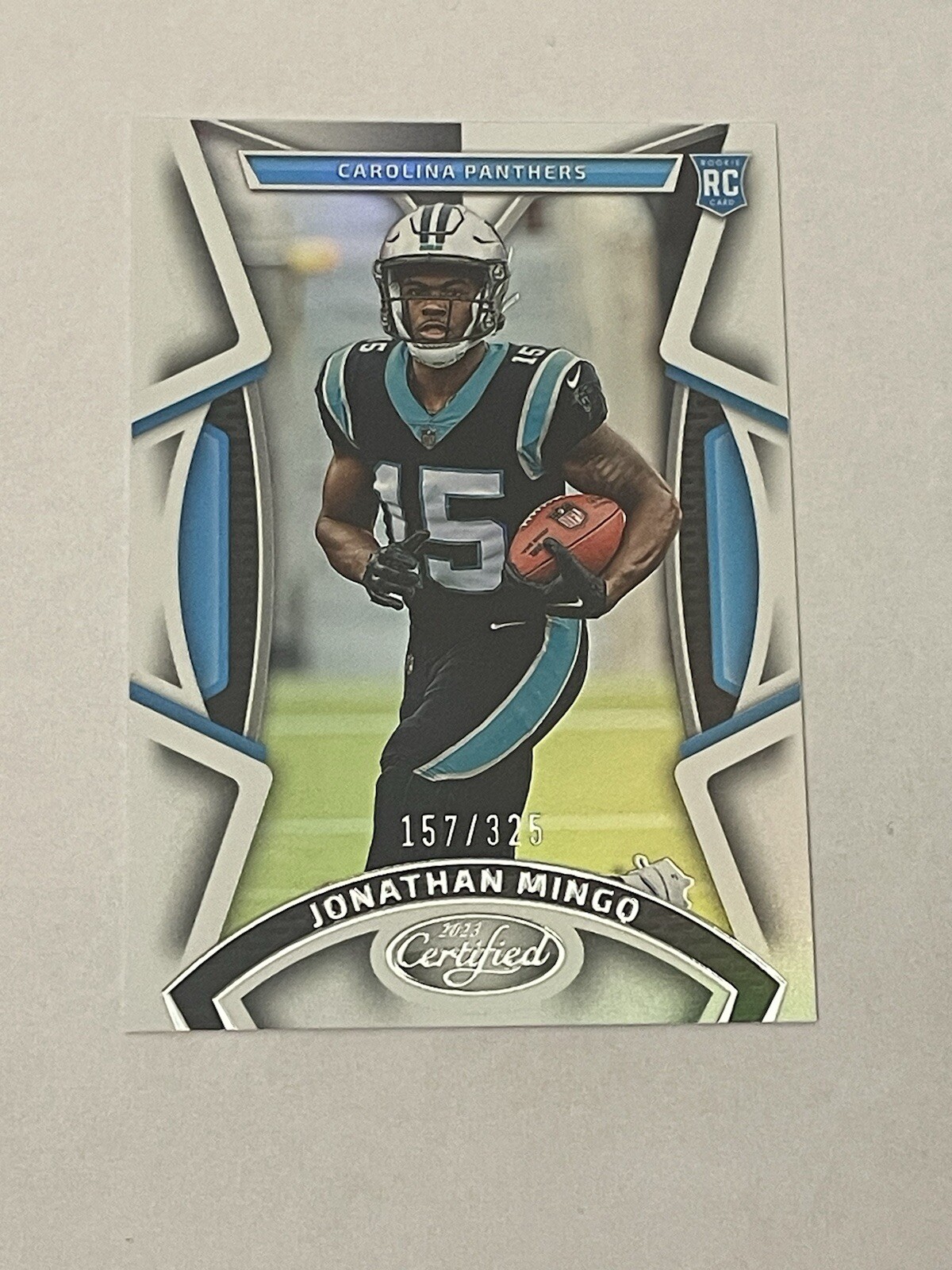Jonathan Mingo 2023 Panini Certified #181 Base Mirror #/325 Rookie Panthers
