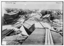 8" x 10" Photo aftermath of the 1900 Galveston hurricane