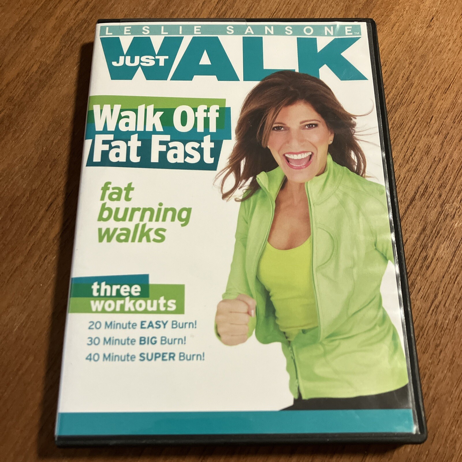 Leslie Sansone Just Walk Walk Off Fat Fast (DVD, 2014) 3 Fat Burning Workouts 13132622446 eBay