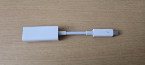 Apple A1433 Thunderbolt to Gigabit Ethernet Adapter - MD463LL/A - 第 3/5 張圖片