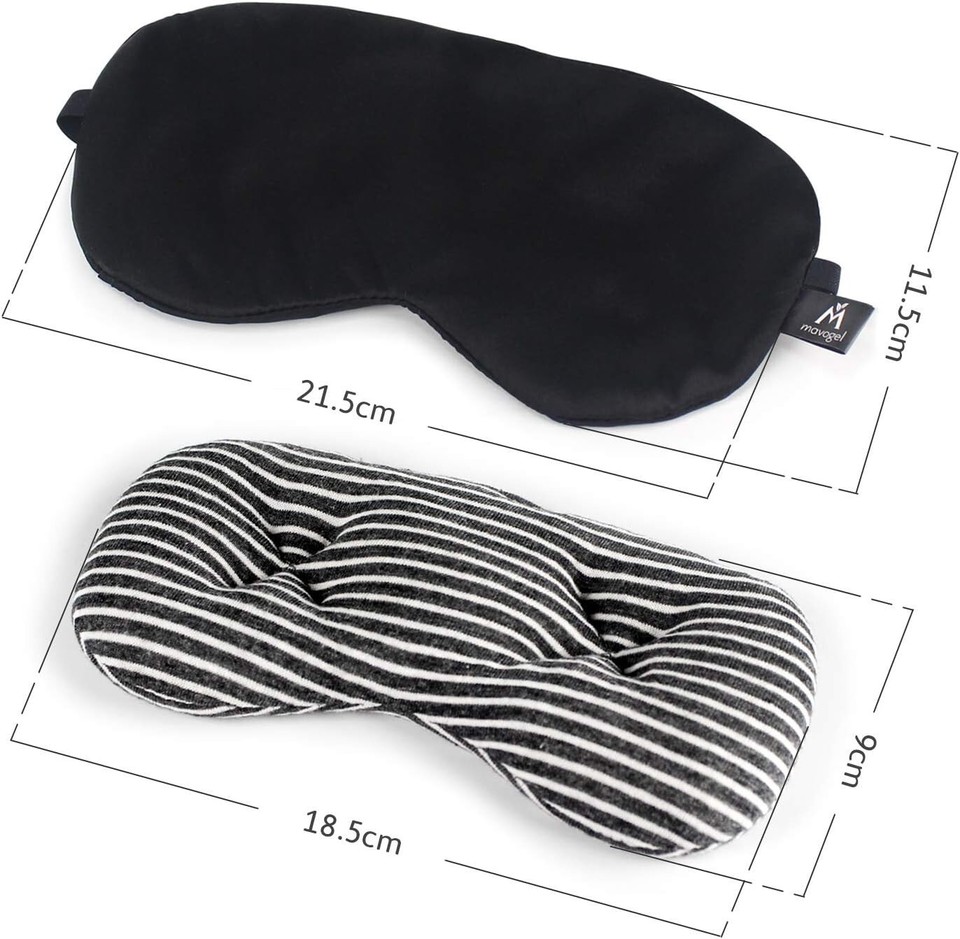 Mavogel Weighted Eye Mask for Sleeping Weighted Sleep Mask with