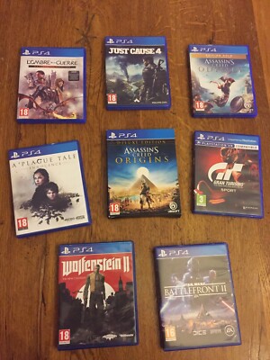 LOT DE 10 Jeux Ps4 Playstation EUR 44,50 - FR