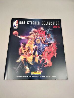 2015/16 Panini NBA Basektball 72 Page Sticker Album