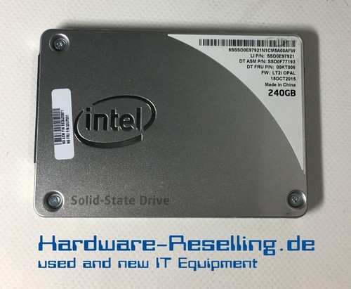 Intel SSD Pro 2500 Series 240GB 6G SATA 2,5" SSDSC2BF240A5L 00UP031 00KT006