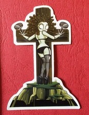 Sticker Decal "Sexy at the Cross" Glossy Look Stickerbomb Skateboard Laptop