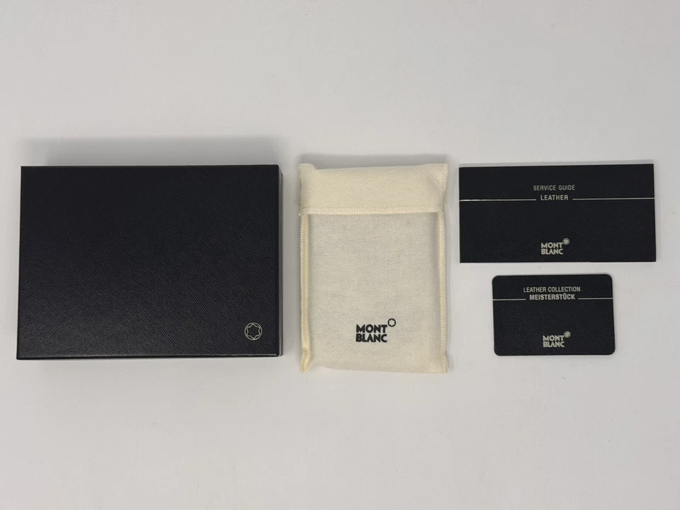 Montblanc 103383 Meisterstück Estuche para llaves de cuero con anillo - Nuevo en caja Foto 2 de 4