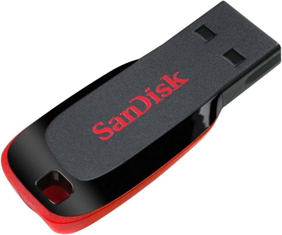 SanDisk Cruzer Blade USB 16Gb 32GB 64GB 128GB Flash Drive for Windows and Mac - Image 2 of 4