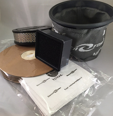 Vortech Force Beutel und Filter Konvolut. Passend für XR3000 und Vacuum Tech Modelle