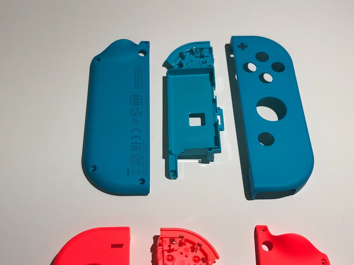 NEW OEM Genuine Nintendo Neon Red & Blue Left Right + SL SR