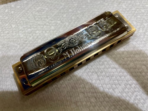 Harmonica Hohner Marine Band 1896, pre-war, key of C - Bild 2 von 6