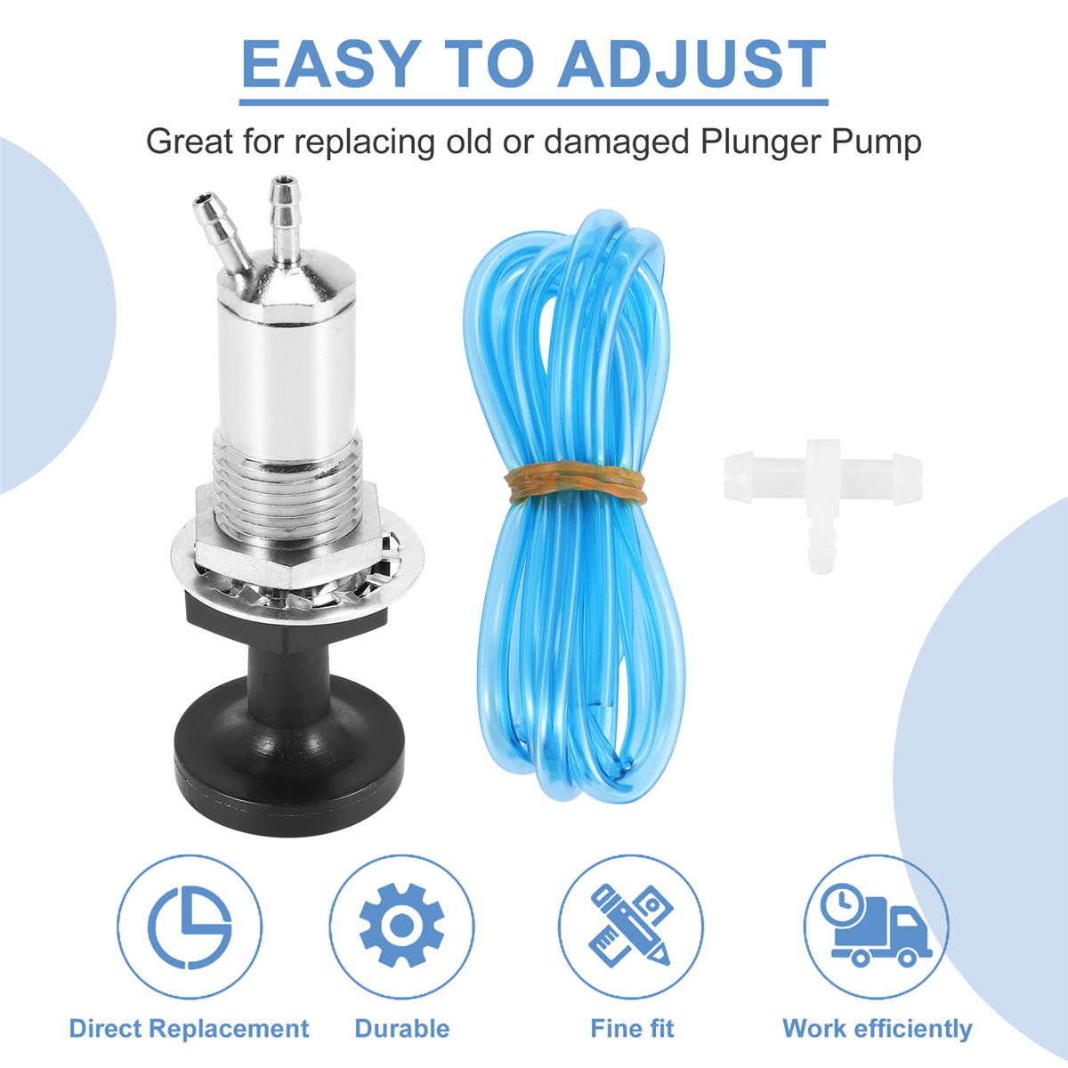 FuelPrimer Plunger Pump Kit for , , Skidoo Jetski, Snowmobile & ATVs