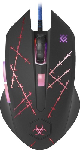 4714033520201 Defender Forced GM-020L mouse Gaming Ambidextrous USB Type-A Optic - Picture 9 of 12