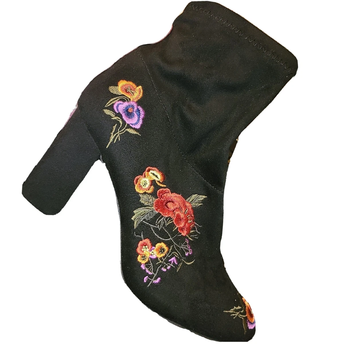 Mia embroidered flower pull up boots used twice Great condition