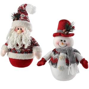 Werchristmas Santa Snowman Christmas Table Decorations 25 Cm