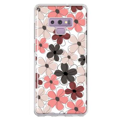 Mundaze Case for Samsung Galaxy Note 9 Cover Summber Vibe Cute Flowers