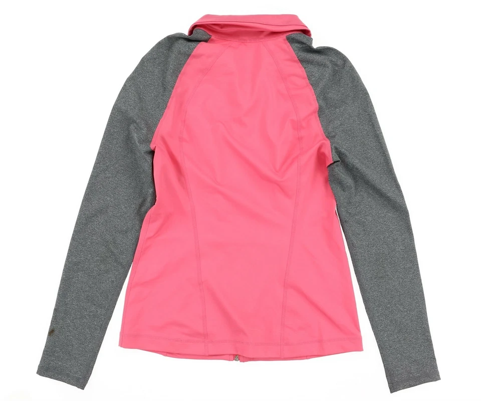 Z by Zella 147706 Women's Front Zip Jacket Color Pink/Gray Sz XS - Image 3 of 4