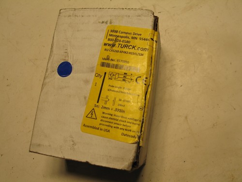 Neu im Karton Turck BI2-CRS260-AP4X2-H1141/S34 NÄHERUNGSSCHALTER 2 MM SN 10-65VDC A0637
