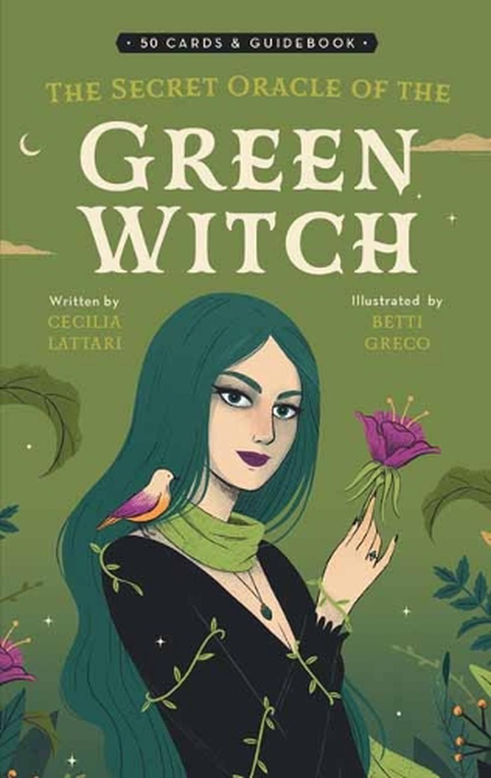 The Secret Oracle of the Green Witch by Cecilia Lattari Cards Book