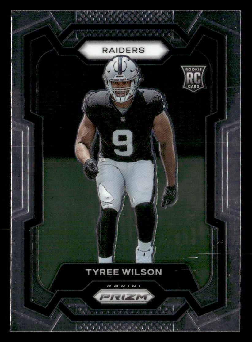 Tyree Wilson 2023 Panini Prizm Rookie Card #363 Las Vegas Raiders
