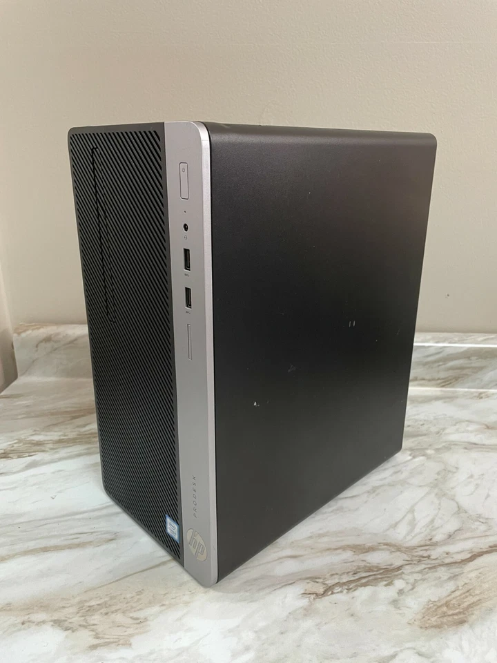 HP Prodesk 400-G4 MT Intel I5-7500 16GB DDR4 RAM 256GB SSD + 4TB HDD R9-360 4GB - Image 3 of 4