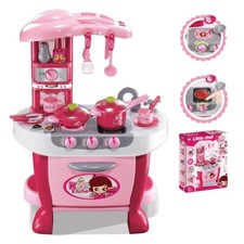 Deluxe Kitchen Appliance Cooking Play Set With Lights  Sound