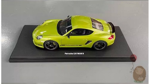 GT Spirit 1/18 Porsche CAYMAN R 2012 Resin Model Car Diecast Kids Gifts Green - Picture 5 of 9