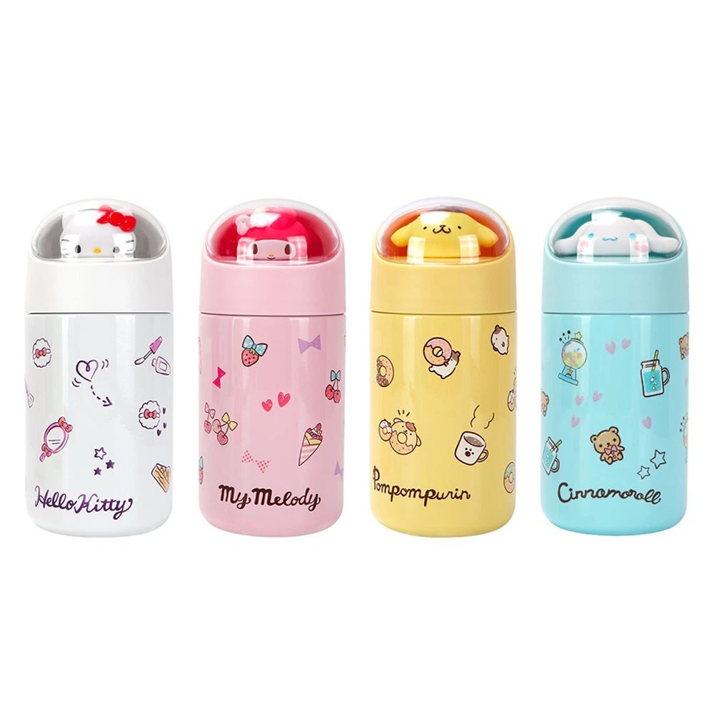 Hello Kitty Stainless mini Thermos Portable Cup Water Bottle Vacuum Flask  280ml