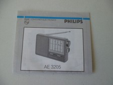 Bedienungsanleitung Philips Kofferradio AE 3205