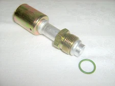 AC A/C FITTING,BEADLOCK CRIMP,MALE O RING STRAIGHT #6 NUT/#6 HOSE BL1401 35B1401
