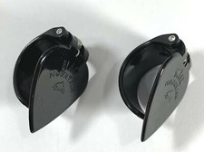 Black Mountain Spring Loaded Thumb Pick, Black Jazz Tip Pack of 2