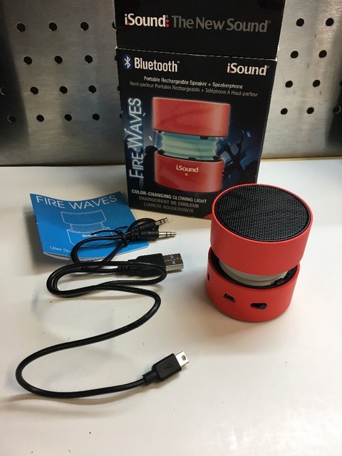 isound bluetooth speaker