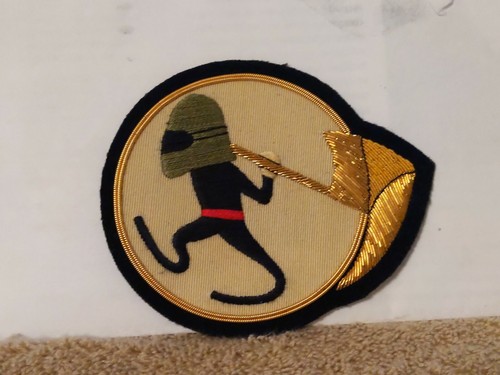 USAF 25th Bullion Bomber Squadron Color Patch 4 1/4 x 3 1/2 inches - Bild 1 von 3