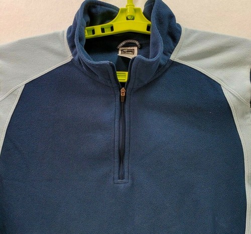 The North Face TKA 100 Women Size XL Blues 1/4 Zip Fleece Pullover Shirt - Picture 3 of 11