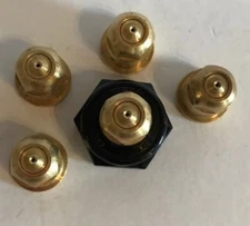 TeeJet T2W Conejet Spray Tip Brass Lot Set of 5 with Free Caps