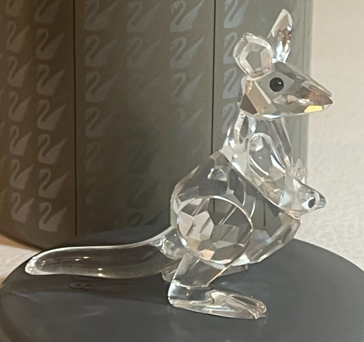 Swarovski Crystal 181756 Kangaroo & Joey 7609 000 001 With Box | eBay
