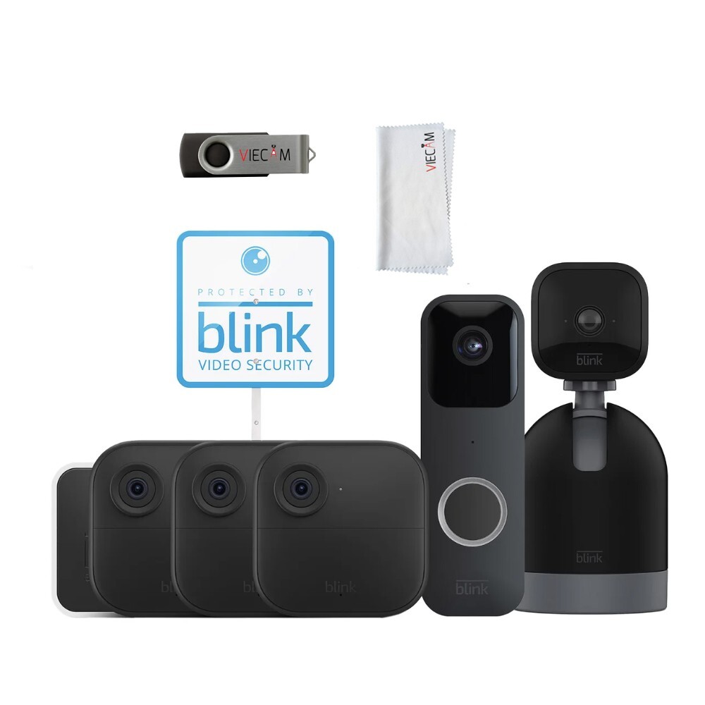 NEW Blink Home Security Camera System Bundle Outdoor/Indoor