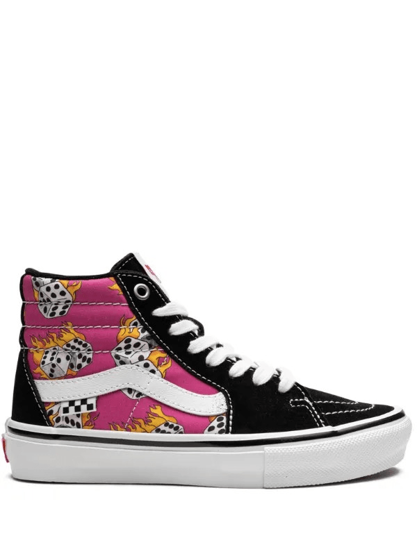 Vans Skate Sk8-Hi sneakers black women’s 8 men’s 6.5